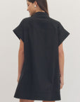 Tucker Dress Black