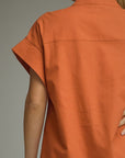 Tucker Dress Orange