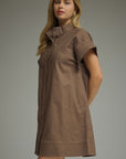 Tucker Dress Chocolate