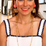 Etched Chain Necklace - Chatsworth Boutique