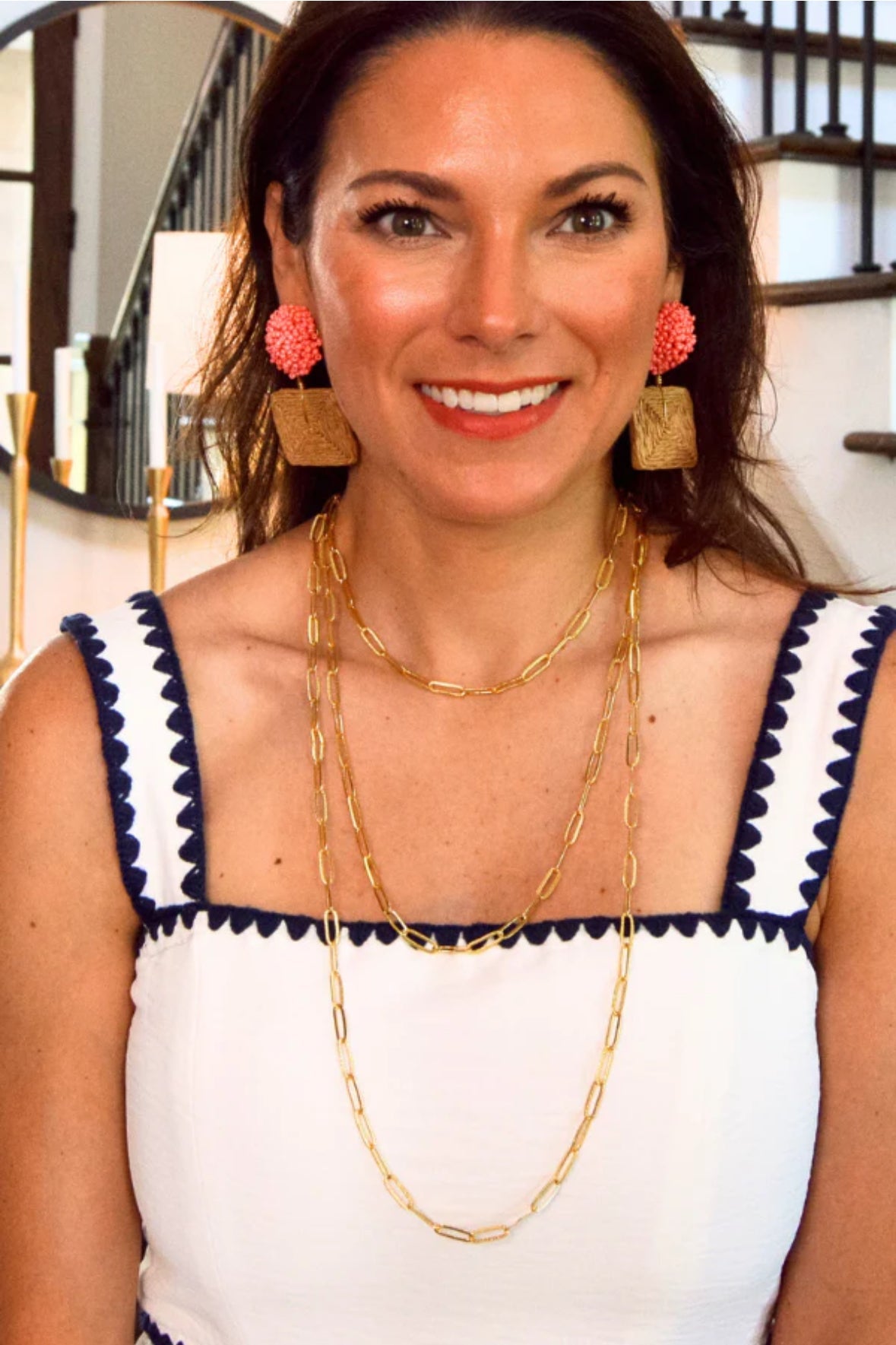 Etched Chain Necklace - Chatsworth Boutique