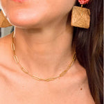 Etched Chain Necklace - Chatsworth Boutique