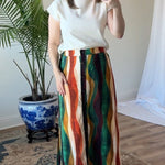 Fall Color Midi Skirt - Chatsworth Boutique