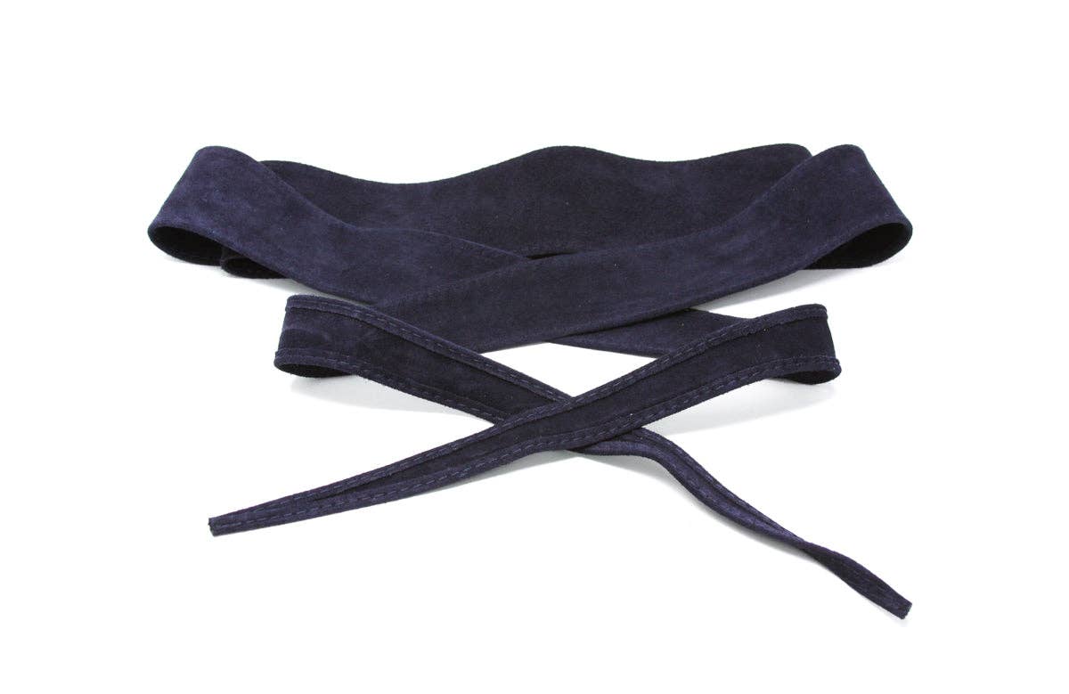 Suede Wrap Belt