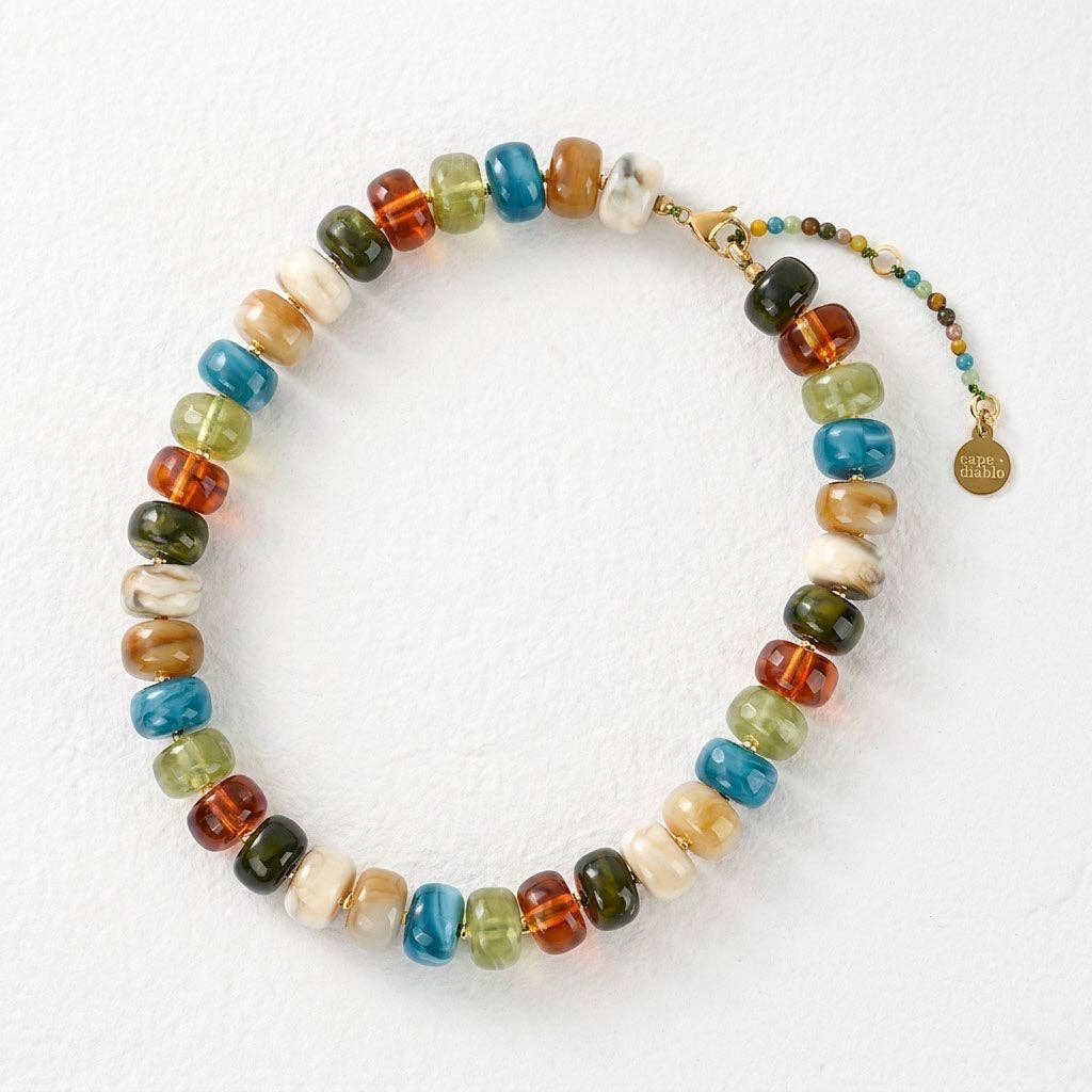 Chunky Autumn Coast Necklace by Cape Diablo - Chatsworth Boutique, Fairhope Alabama
