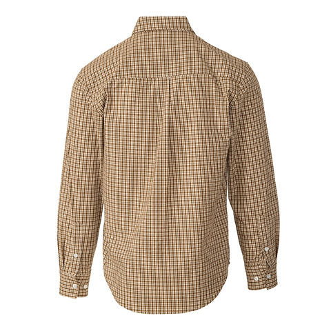 Cedar Button Down Light Brown, Fieldstone - detail view