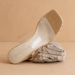Francee Transparent Raffia Heel - Chatsworth Boutique
