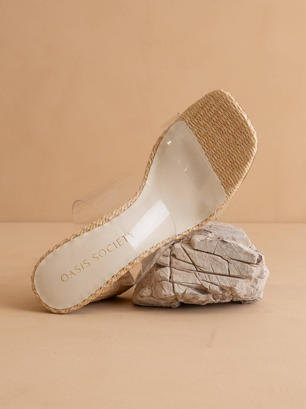 Francee Transparent Raffia Heel - Chatsworth Boutique