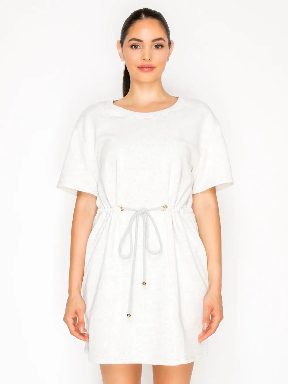 French Terry Short Dress - Chatsworth Boutique
