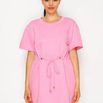 French Terry Short Dress - Chatsworth Boutique