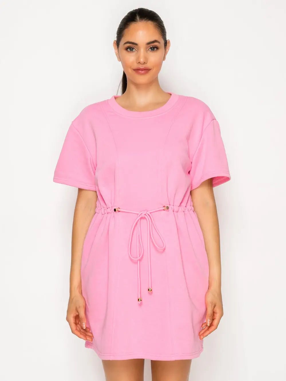 French Terry Short Dress - Chatsworth Boutique