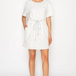 French Terry Short Dress - Chatsworth Boutique