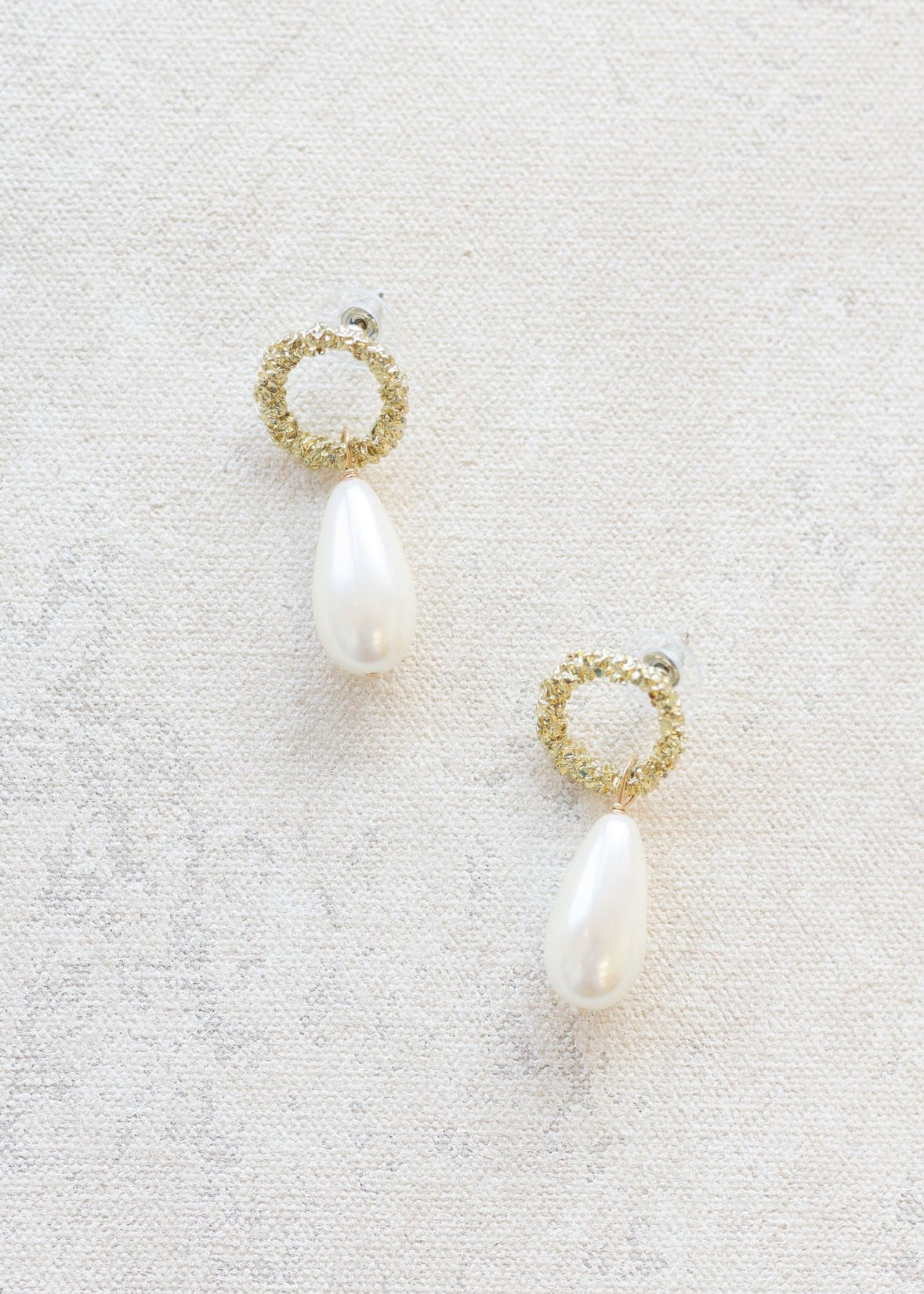 Gold Wreaths & Pearls - Chatsworth Boutique