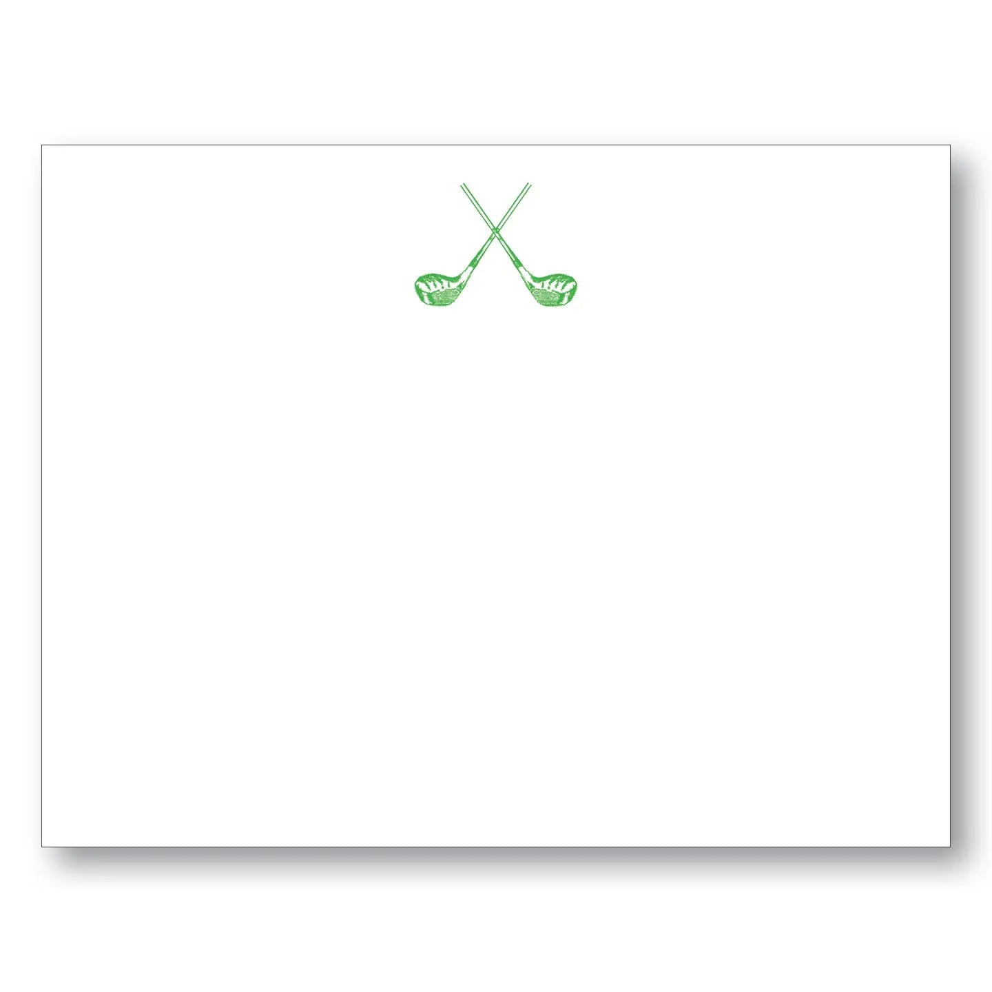 Golf Clubs Flat Card Set - Chatsworth Boutique