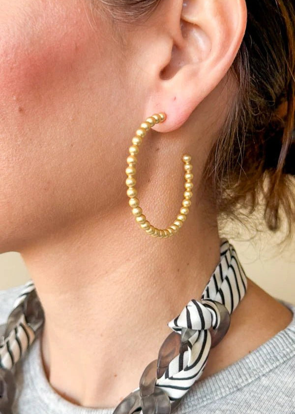 Grace Hoop Earrings - Chatsworth Boutique