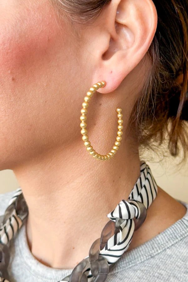Grace Hoop Earrings - Chatsworth Boutique