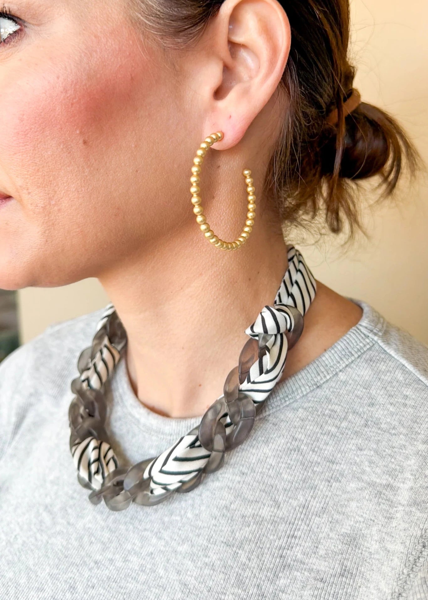 Grace Hoop Earrings - Chatsworth Boutique