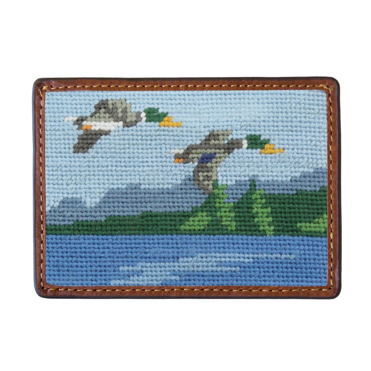 great outdoors Embroidered Card Wallet - Chatsworth Boutique