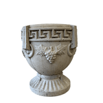 Greek Key Planters (pair) - Chatsworth Boutique