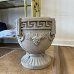 Greek Key Planters (pair) - Chatsworth Boutique