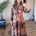 Haldis Paisley Dress - Chatsworth Boutique