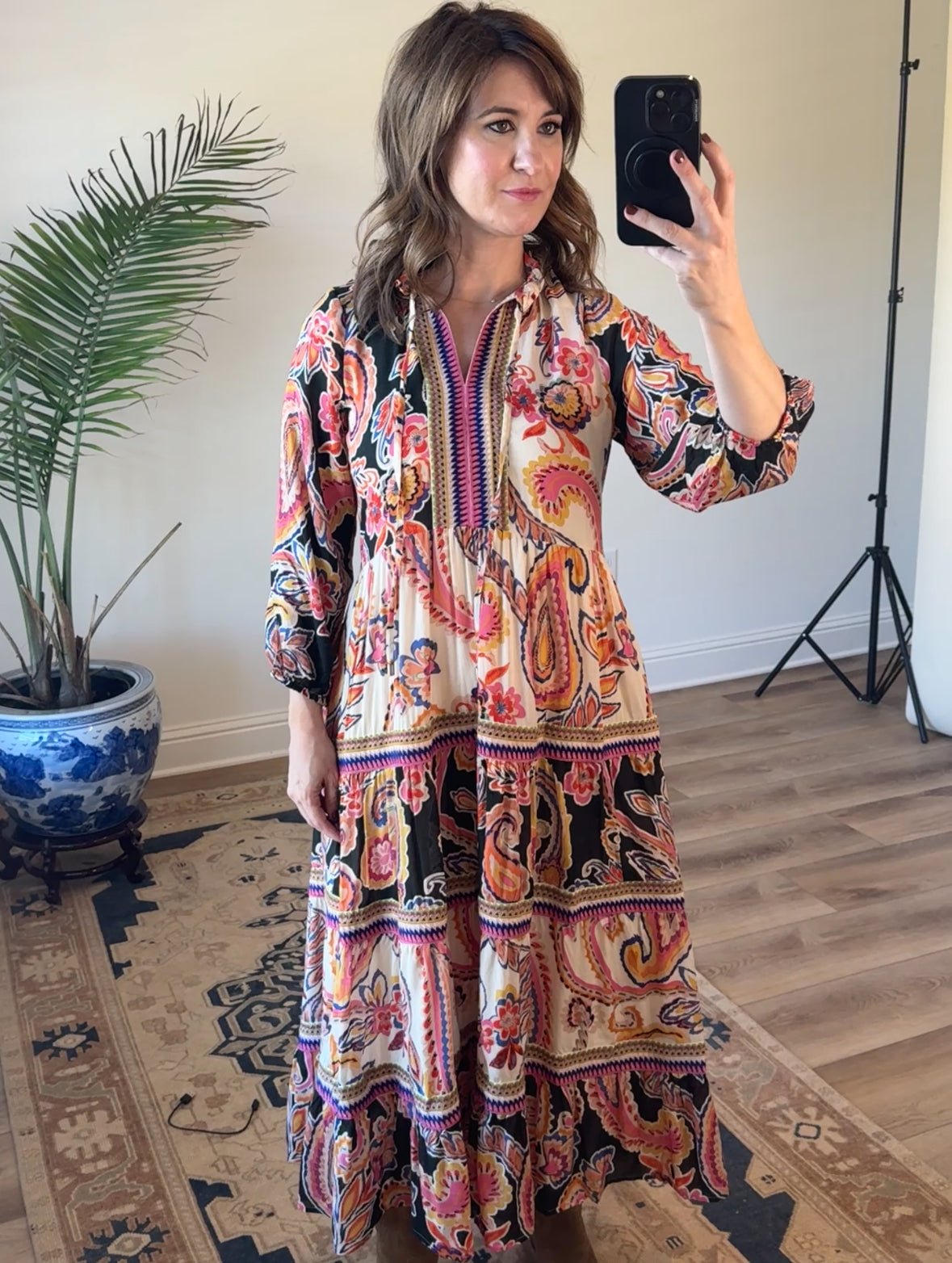 Haldis Paisley Dress - Chatsworth Boutique