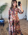 Haldis Paisley Dress - Chatsworth Boutique