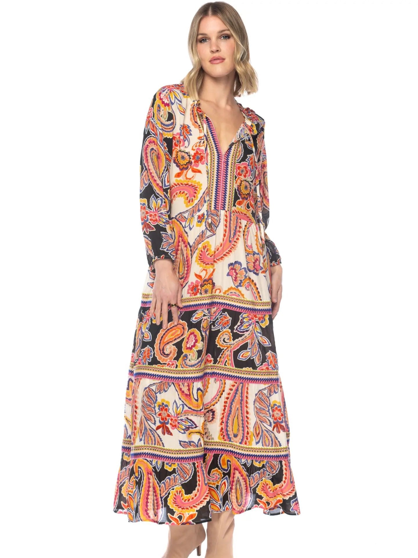 Haldis Paisley Dress - Chatsworth Boutique