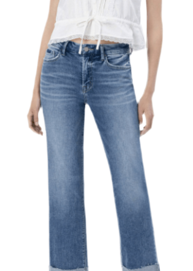 High Rise Ankle Straight - Chatsworth Boutique