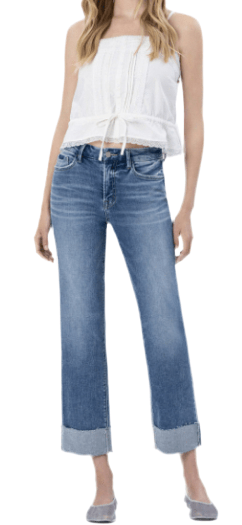 High Rise Ankle Straight - Chatsworth Boutique