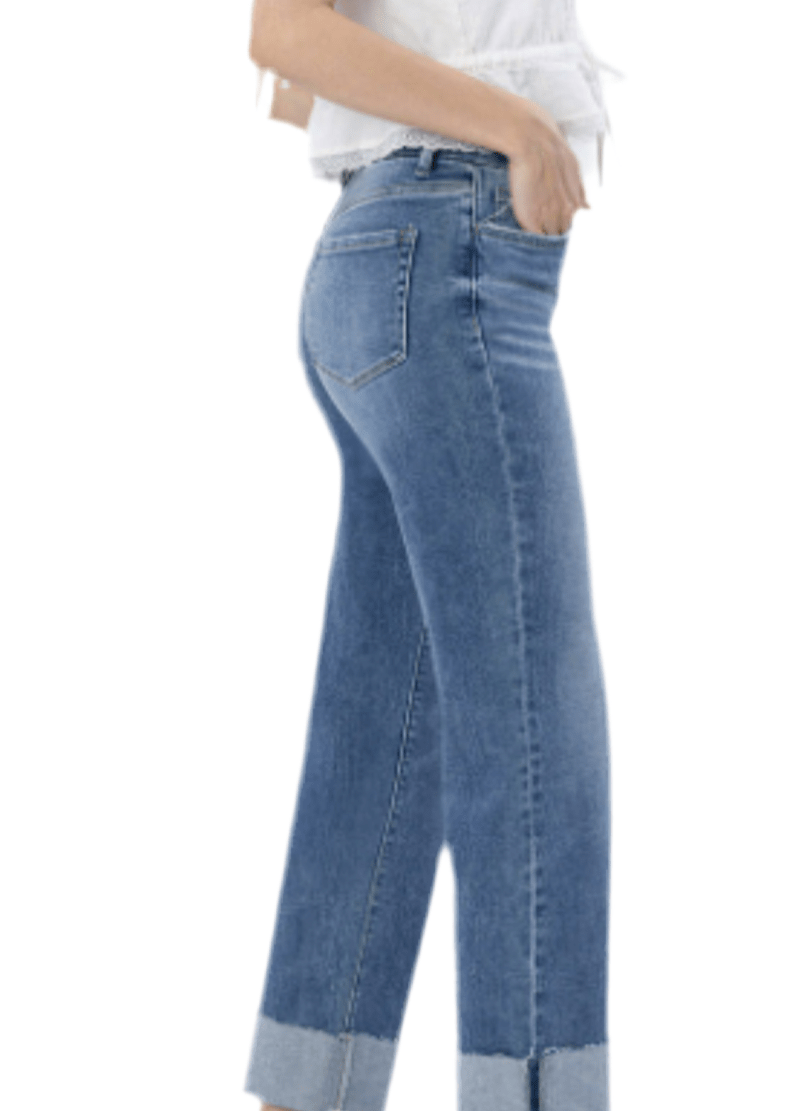 High Rise Ankle Straight - Chatsworth Boutique