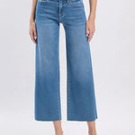 High Rise Crop Slim Wide Leg - Chatsworth Boutique