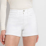 High Rise Denim Shorts - Chatsworth Boutique