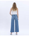 High Rise Pocket Wide Crop - Chatsworth Boutique