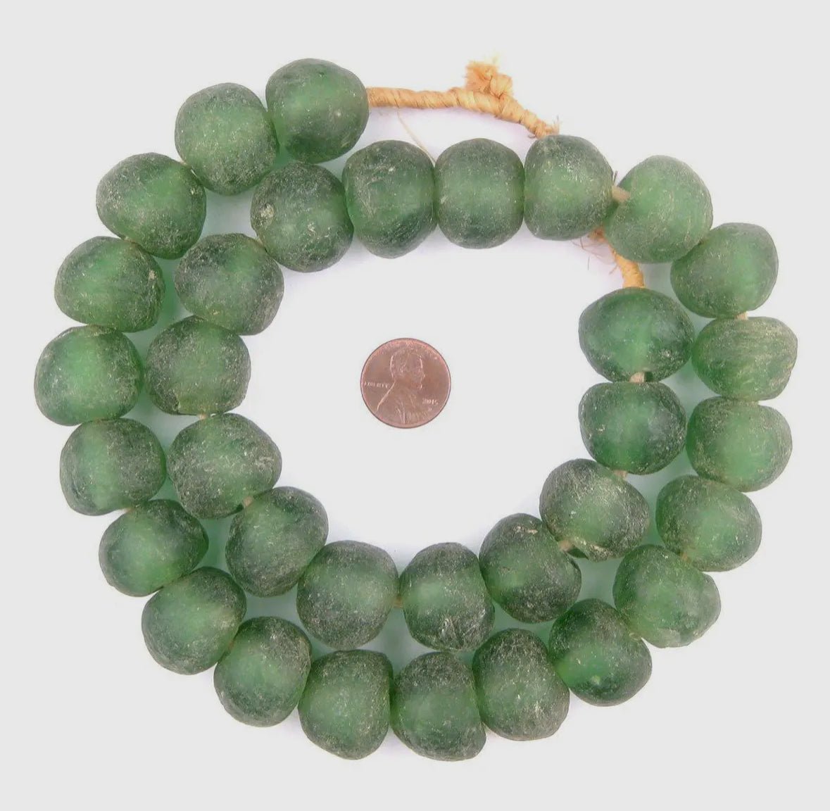 Jumbo Light Green Beads - Chatsworth Boutique