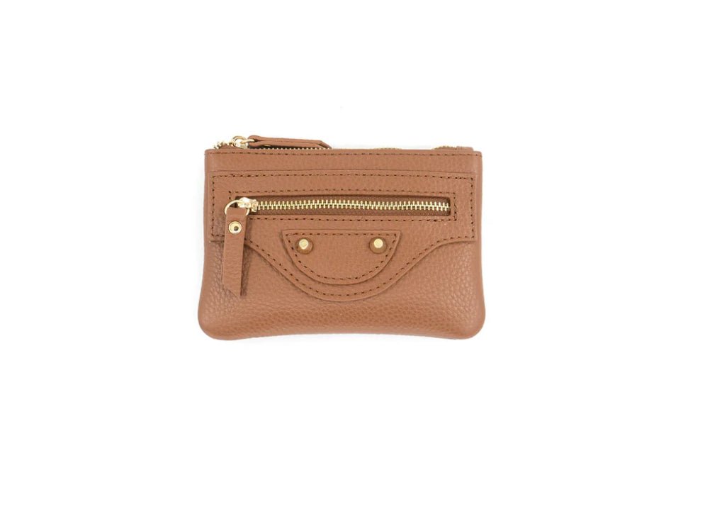 Key Chain Wallet w/ Studs - Chatsworth Boutique