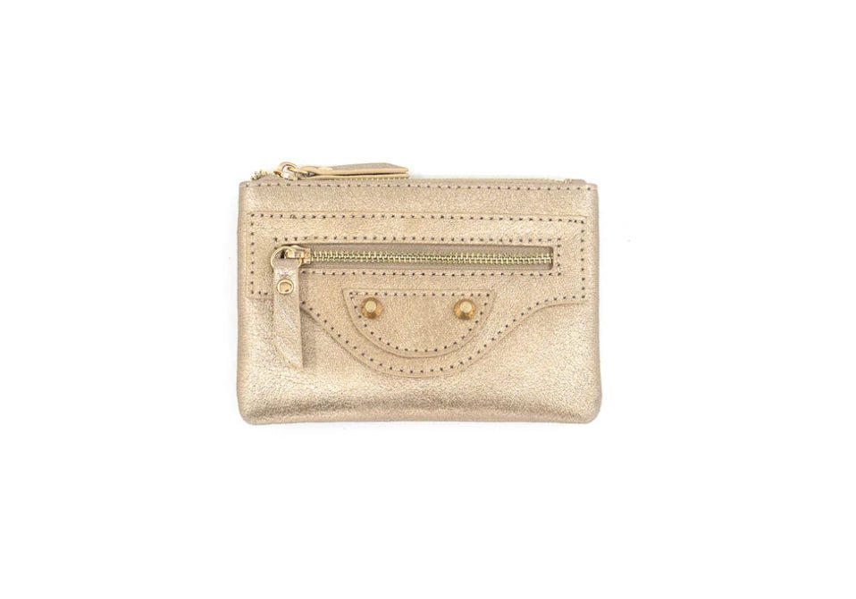 Key Chain Wallet w/ Studs - Chatsworth Boutique