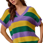 Krewe Stripe Sweater - Chatsworth Boutique