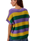 Krewe Stripe Sweater - Chatsworth Boutique