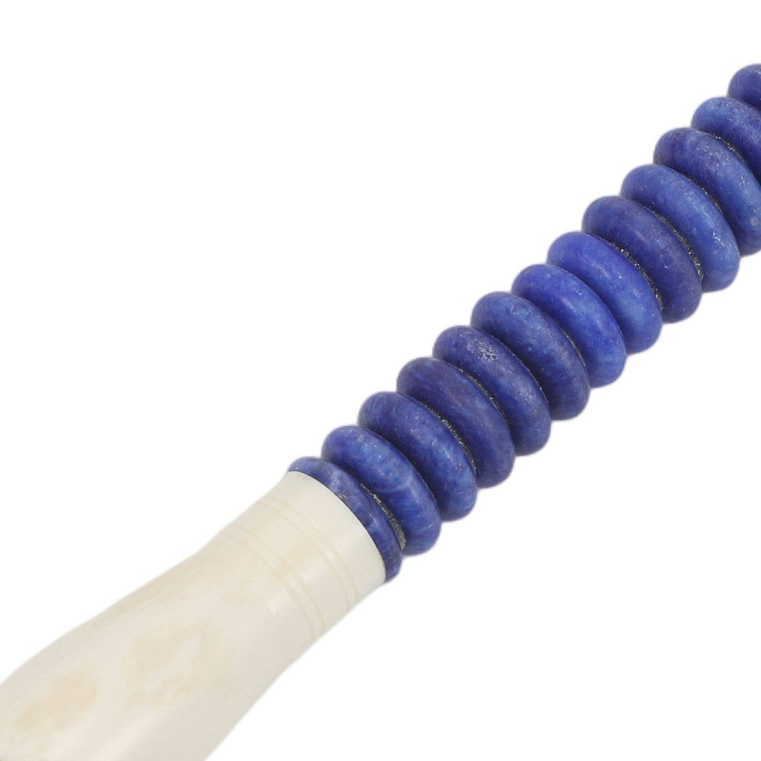 Lavender Blue Jade Jade Disc Calligraphy Brush - Chatsworth Boutique