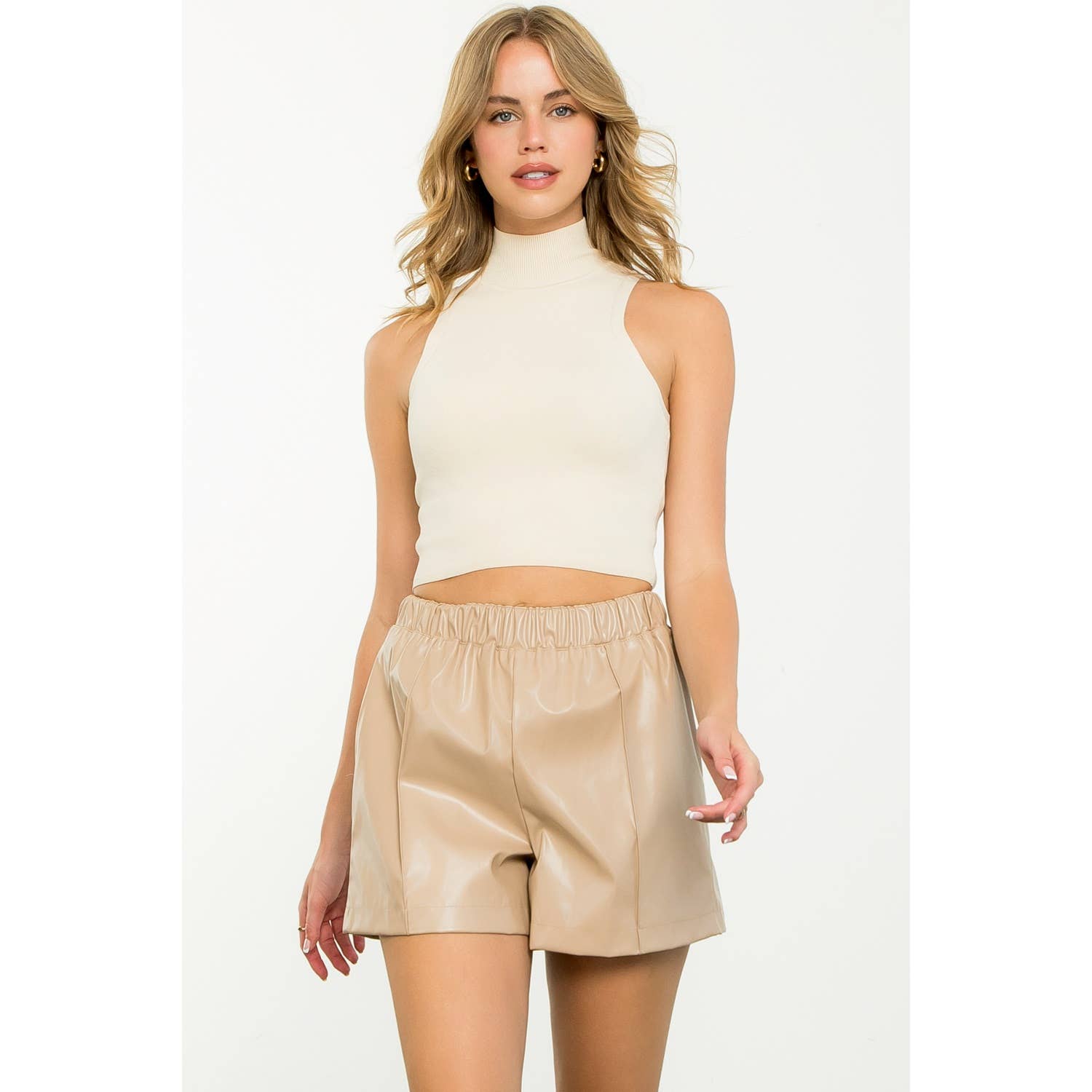 Leather Shorts - Chatsworth Boutique