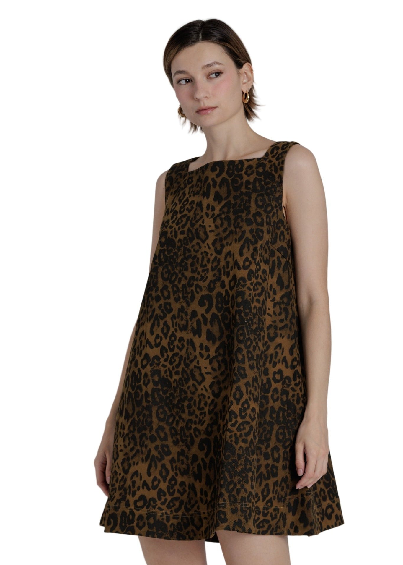 Leopard Mini Dress - Chatsworth Boutique