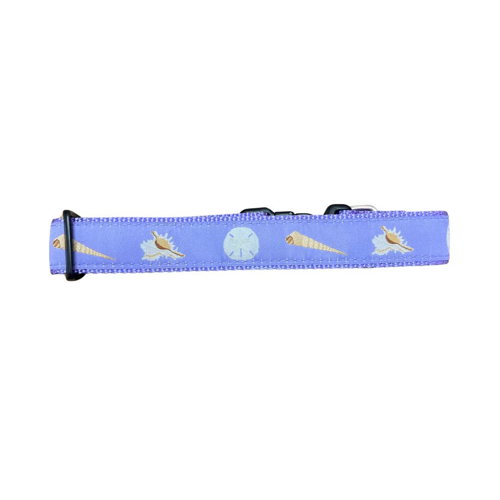 Lilac Seashell Dog Collar - Chatsworth Boutique