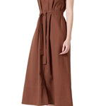 Linen Belted Midi Dress - Chatsworth Boutique