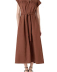 Linen Belted Midi Dress - Chatsworth Boutique
