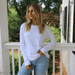 Long Sleeve Jeans Tee - Chatsworth Boutique