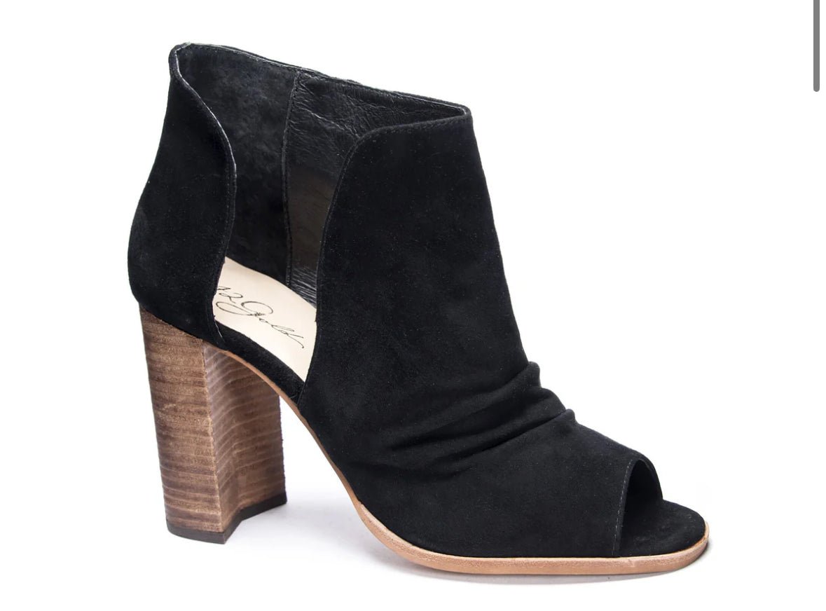 Loyalty Peep Toe Bootie - Chatsworth Boutique