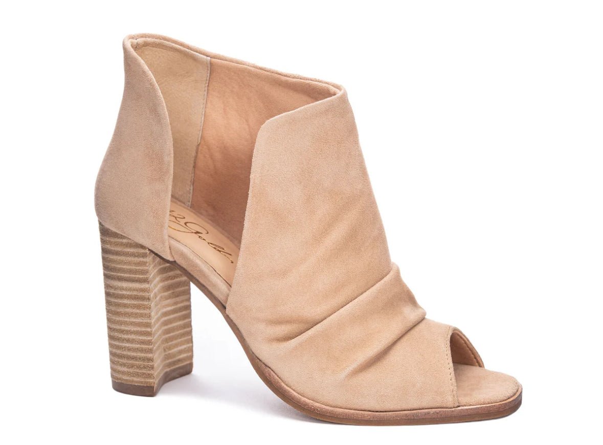 Loyalty Peep Toe Bootie - Chatsworth Boutique