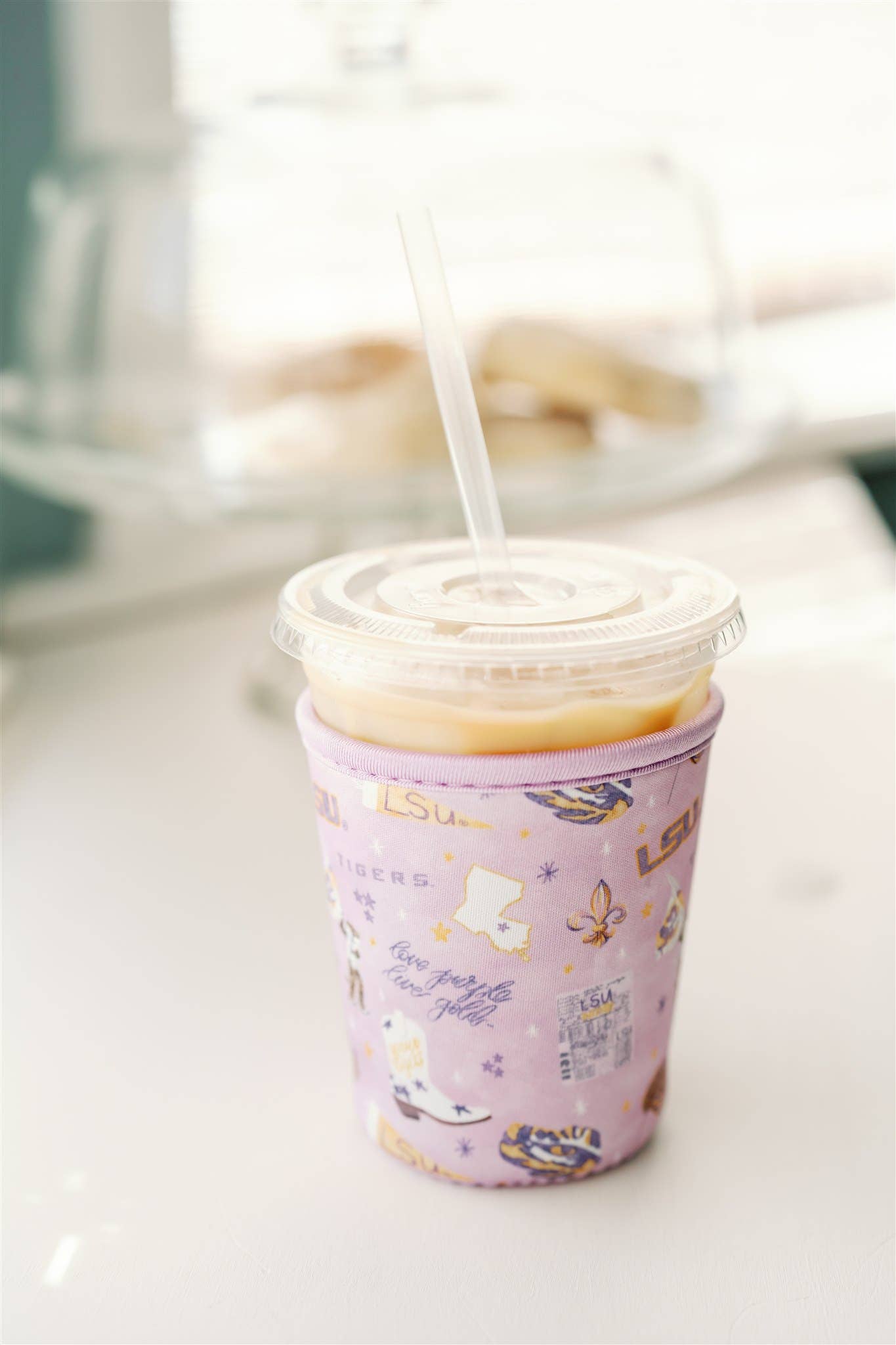 LSU Coffee Sleeve - Chatsworth Boutique