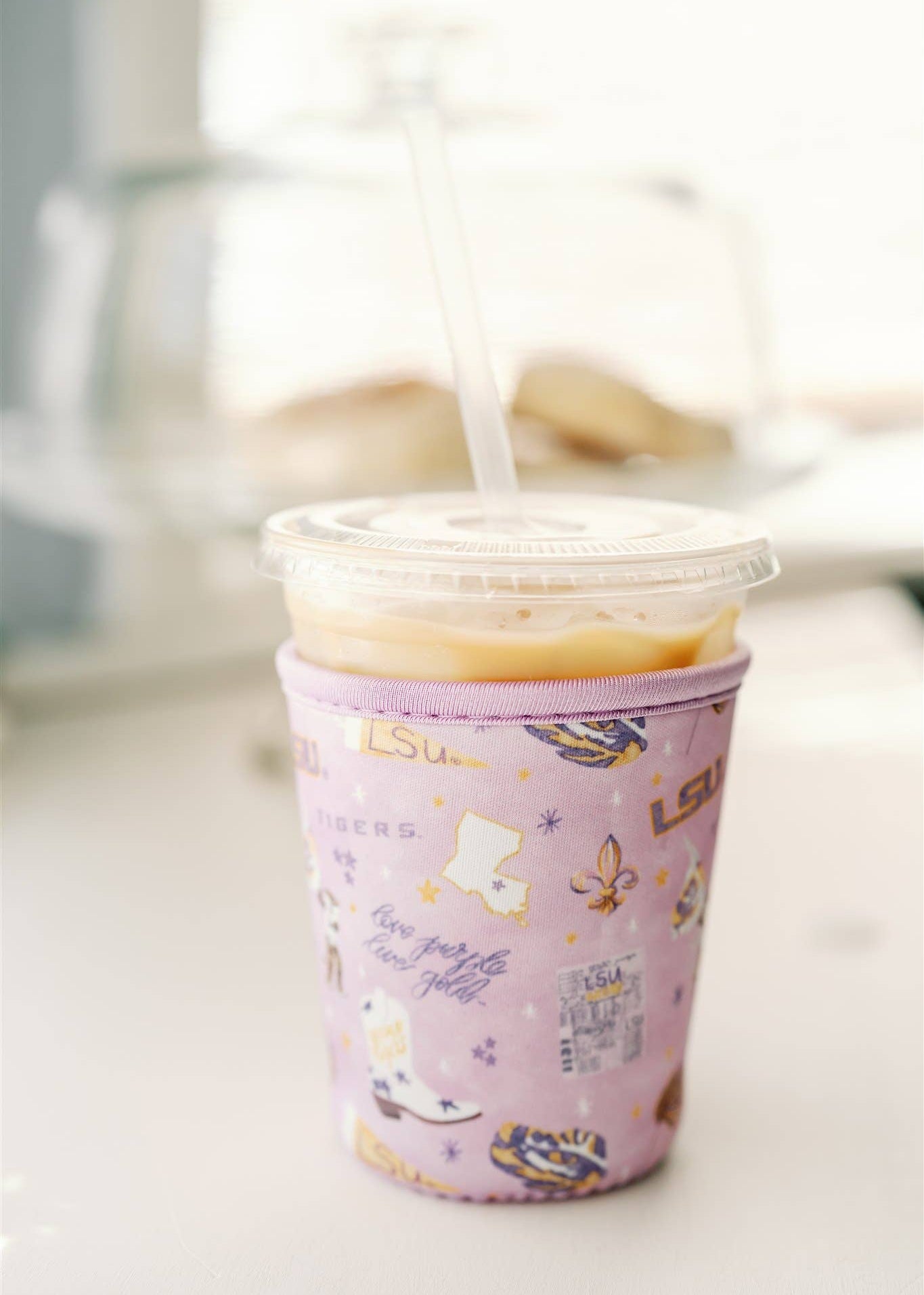 LSU Coffee Sleeve - Chatsworth Boutique